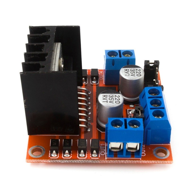 Envistia L298N Dual H Bridge PWM Stepper Motor Drive Controller