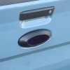 carpart2021 Matte Black Front & Rear Emblem Logo Ring trim
