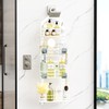 Orimade 4 Tier Adjustable Anti-slip Shower Caddy over Shower Head,Rustproof