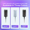 ProStylingTools® 3-Way Weaving & Sectioning Comb, Hair Coloring and Highlighting