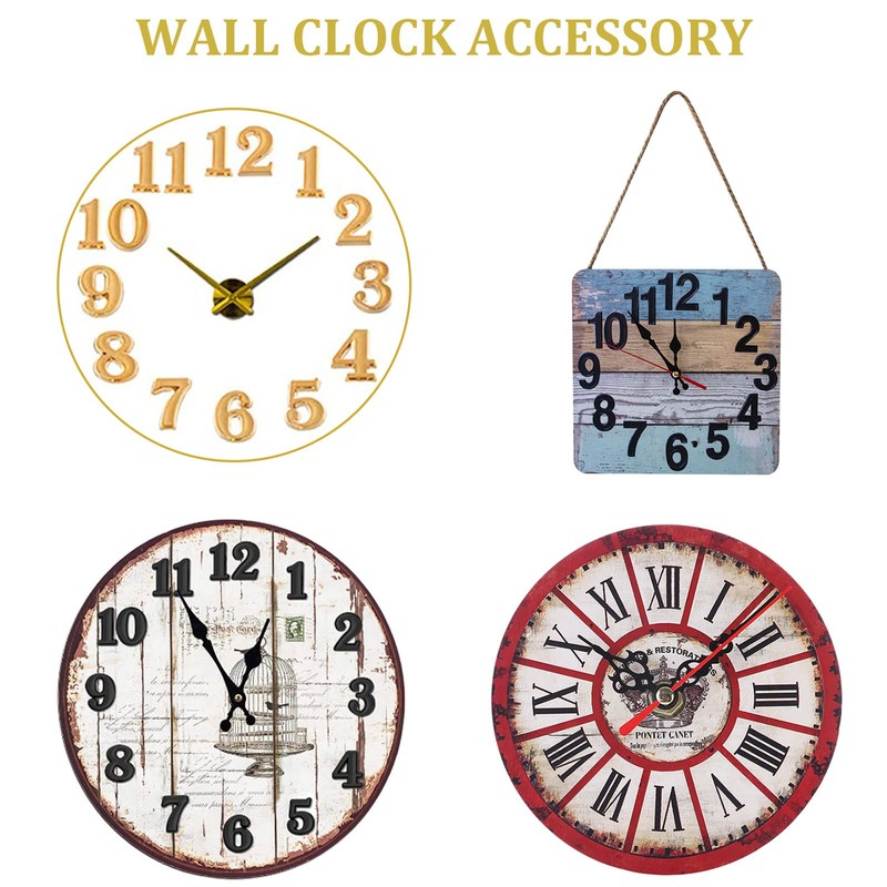 Clock Numerals Kit DIY Digital Clock Numbers Arabic Number and