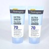 Neutrogena 2x Ultra Sheer Dry-Touch SPF 70 Sunscreen 3 oz