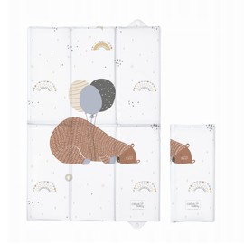 Foldable Baby Travel Changing Mat Soft Waterproof Portable Large Bear