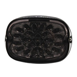 iTobest Taillight - Integrated LED Tail Brake Turn Signal Light Compatible with Harley Fatboy Sportster Dyna Road King Glides Fatboy Xl 883 1200(Black)