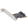 PCI E to SATA Adapter Card 2 Port 6Gbps PCIE3.1x1