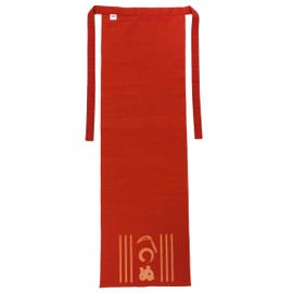 Edo-Ten Ecchu Loincloth (Loincloth), Made in Japan, 100% Cotton, Discharge Pattern, Stylish, Japanese Pattern, Men's, One Size Fits Most, Kakawanu, Red