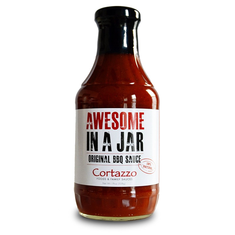Cortazzo Awesome in a Jar BBQ Sauce - Tomato Based