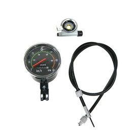 sthus Speedometer & Odometer w/Mounting Hardware for 80cc Motorized Bicycle Motor