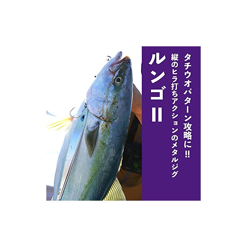 アズーロ ルンゴII 220g タテホロシルバーＧＨ オフショア ジグ タチウオパターン スロージギング ジギング