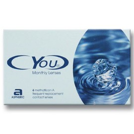 Cyou Monthly Lenses Monthly Lenses Soft Pack of 6 / BC 8.7 mm / DIA 14.5 / -3.00 Dioptres