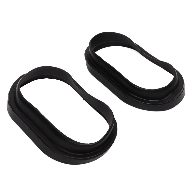 2 Pcs Air Intake Tube Duct Rubber Boot Inlet Pipe