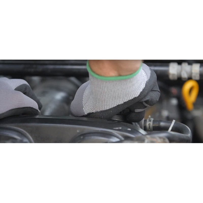 MicroFoam Nitrile Coated Work Gloves for General Purposes, Lightweight Work