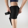 LP Support 756 Basic geschlossene Wickel-Kniebandage, Größe:Universalgröße, Farbe:schwarz