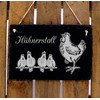 'Chicken Coop' Engraved Slate Board Ideal as a Gift