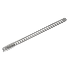 sourcing map Metric Thread Tap M9 x 1.25 H2 130mm Extra Long Straight Flute Screw Thread Milling Machine Taps Threading Tapping Repair Tool
