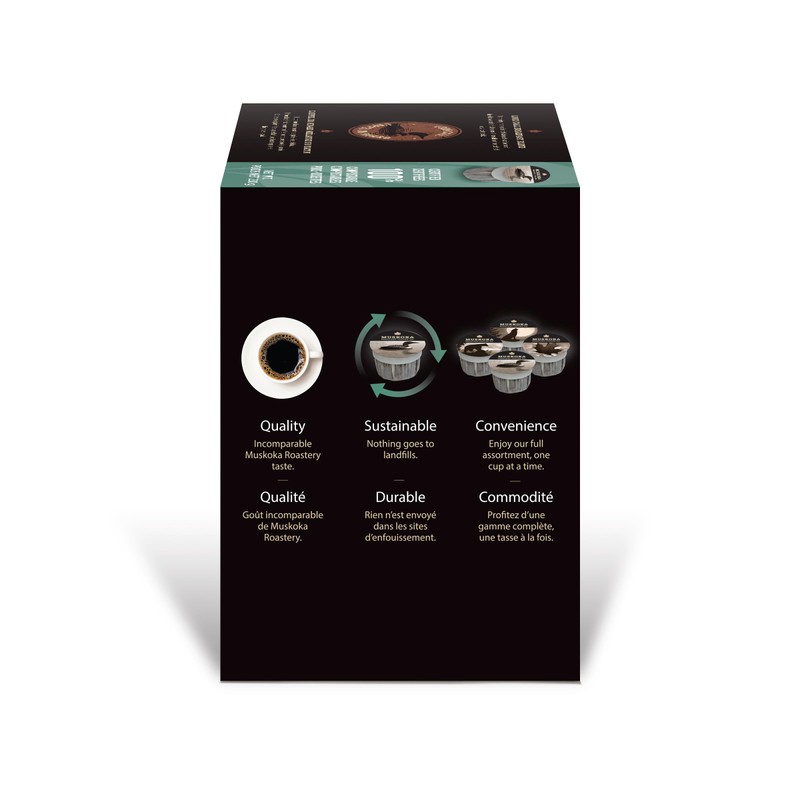 Muskoka Roastery Coffee, Loon Call Breakfast Blend, Medium Roast, 20