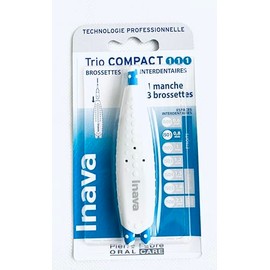 Inava Trio Compact Interdentalbürsten (1.1.1), 0,8 mm