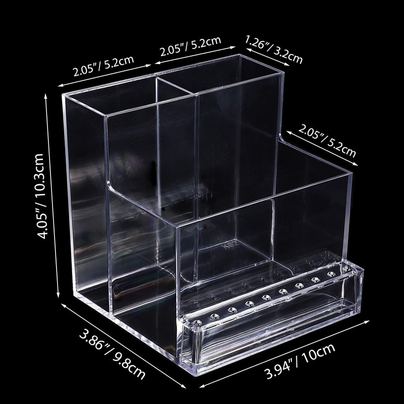 Noverlife 10 Holes Mini Nail Drill Machine & Bits Storage