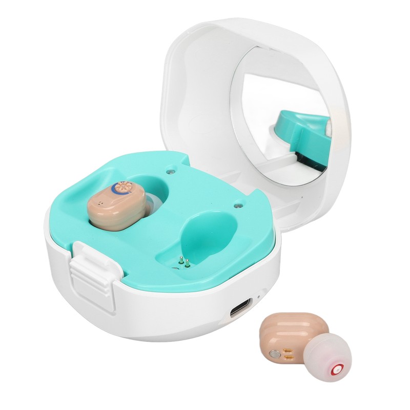 Earbuds Hearing Aids Rechargeable Noise Cancelling Lightweight Digital Hearing Amplifier