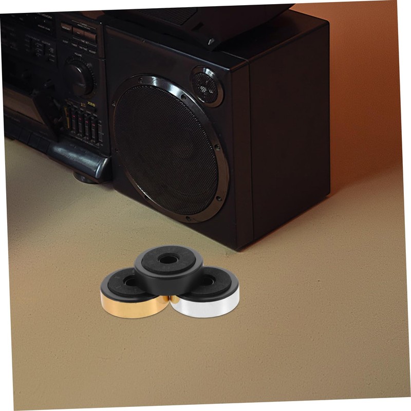 Gadpiparty 12pcs Speaker Isolation Feet Pads Vibration Absorber for Amplifiers