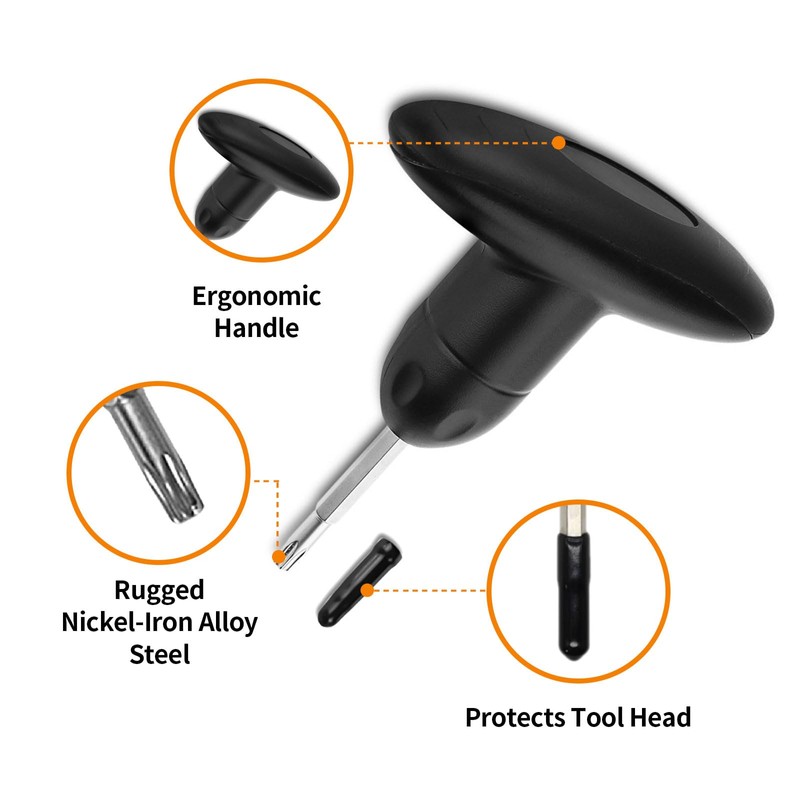 Black Spanner for Golf Clubs, Golf Key Replacement Tool, Driver
