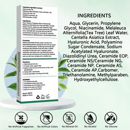 ABOTE 5% Niacinamide Serum with 4% Tea Tree Extracts | 1% Ceramide Complex | Deep Hydration | Regulates Sebum | Soothes Skin (3 Pack 0.507 fl.oz | 15ml)