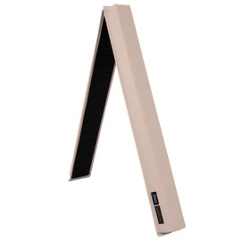 Z-Athletic Gymnastics Training Foldable Foam 8-Foot Floor Balance Beam for Kids, Tan