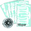 Mopar 67-76 Dodge / Plymouth Magnum 500 Wheel Paint Mask