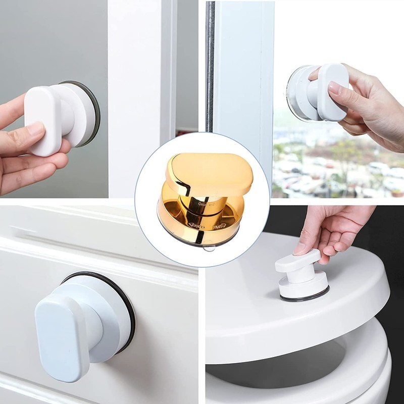 Suction Cup Door Handle Pull Handle,1Pc Powerful Suction Cup Handle,Suction
