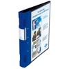Wedo Ergogrip Presentation Folder, red Spine, Black Cover. Extremely Robust Folder, for The Optimum Presentation and Filing of documents, brochures and Pictures.