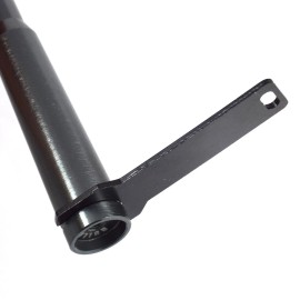 V M S RACING Anti-Theft Gunmetal Purple Tip 50 Caliber Bullet Stubby Antenna For Toyota TRD