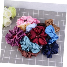 Outanaya 16pcs Solid Stretch Hair Ties Elastic Ponytail Holders for Women Girls Accessories Mixed Colors for Everyday Wear