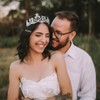 Star Shaped Rhinestone Crowns Bridal Crowns Tiaras Bridal Headpiece for