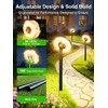 KOOPER 3X Larger & Taller Solar Pathway Lights Outdoor, 6