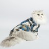 ICEMOOD Dog Shirts Japanese Kimono-Inspired Fashion with Crane Gold Foiling