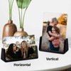 Boxalls 2 Pack Acrylic Picture Frames 5x7 with Translucent Black
