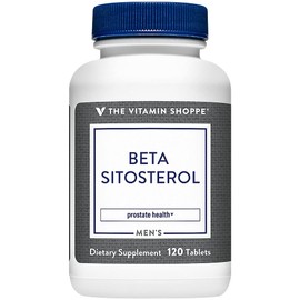 The Vitamin Shoppe Beta Sitosterol 300MG, Prostate Health, Supports (120 Tablets)