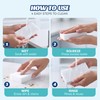 Magic Sponge Eraser 30Pack, 2X Density Melamine Foam Pads Bulk