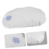 BIUDECO Bathtub Seat Cushion with Suction Cups Inflatable Water Filled