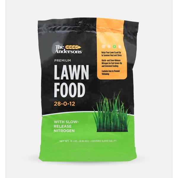 The Andersons Premium Lawn Food 28-0-12 Spring Summer Fertilizer 5,000