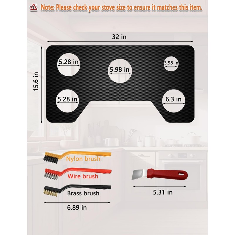 Cooktop Stove Top Protector For Whirlpool 36 inch