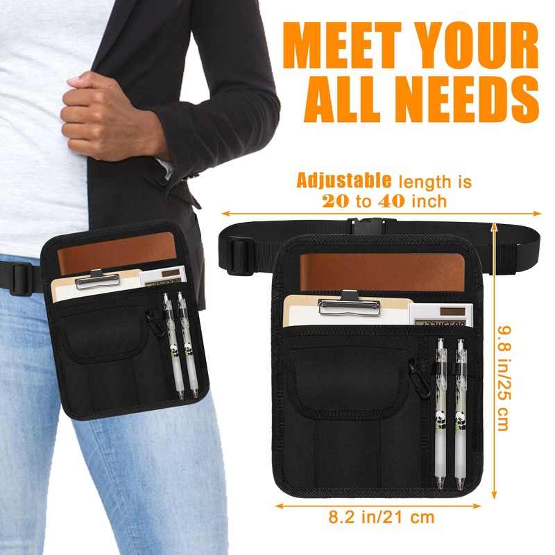 Windspeed Server Pouch with 2 Pens, Money Apron for Cash