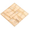 Wooden DIY Auxiliary Device Suitable for Wooden Classical Sailboat Models