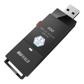 BUFFALO Antiviral Antimicrobial Portable SSD USB3.2 (Gen1) TypeA Stick SSDPUTVB1.0U3B/N