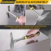 SLNIHAMS Tinner's Hammer, 18oz Sheet Metal Hammer Tools, Hvac Tool