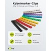 Goobay 72513 Digits 0–9 Cable Marker Clip for Cable Diameters