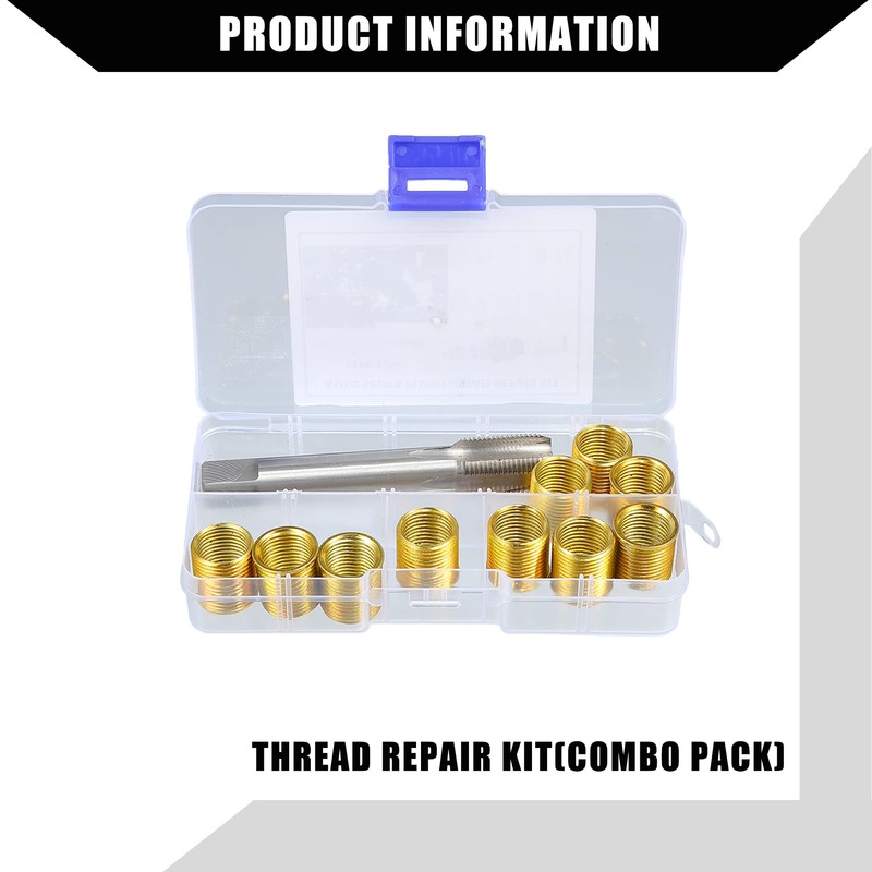 X AUTOHAUX Outer/Universal Spark Plug Thread Repair Tools with M14x1.25