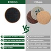 EDEGG Coasters for Drinks Absorbent 5 Pack, Coasters for Coffee