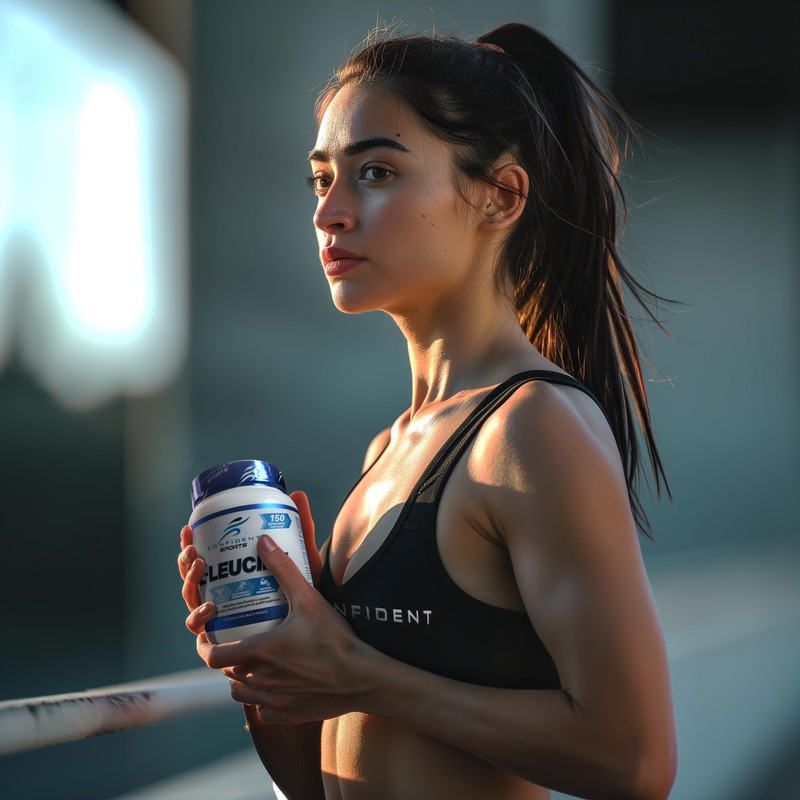 CONFIDENT SPORTS – 100% Ultra-Pure Premium - L-LEUCINE – 450