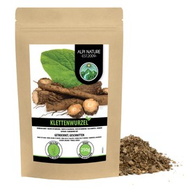 Burdock root cut (250g, 8.8oz), dried burdock root tea, 100% natural burdock root tea, without additives